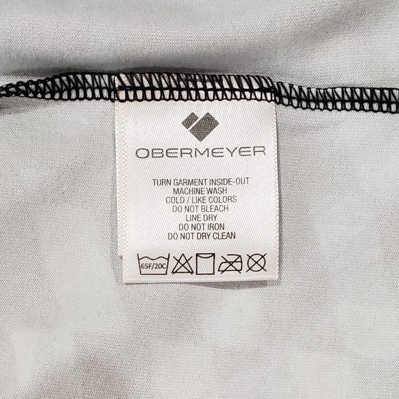 Obermeyer Grey Black 1/4 Zip Base Layer Girls 12-14, Fits Women Small, NWT - Picture 9 of 9